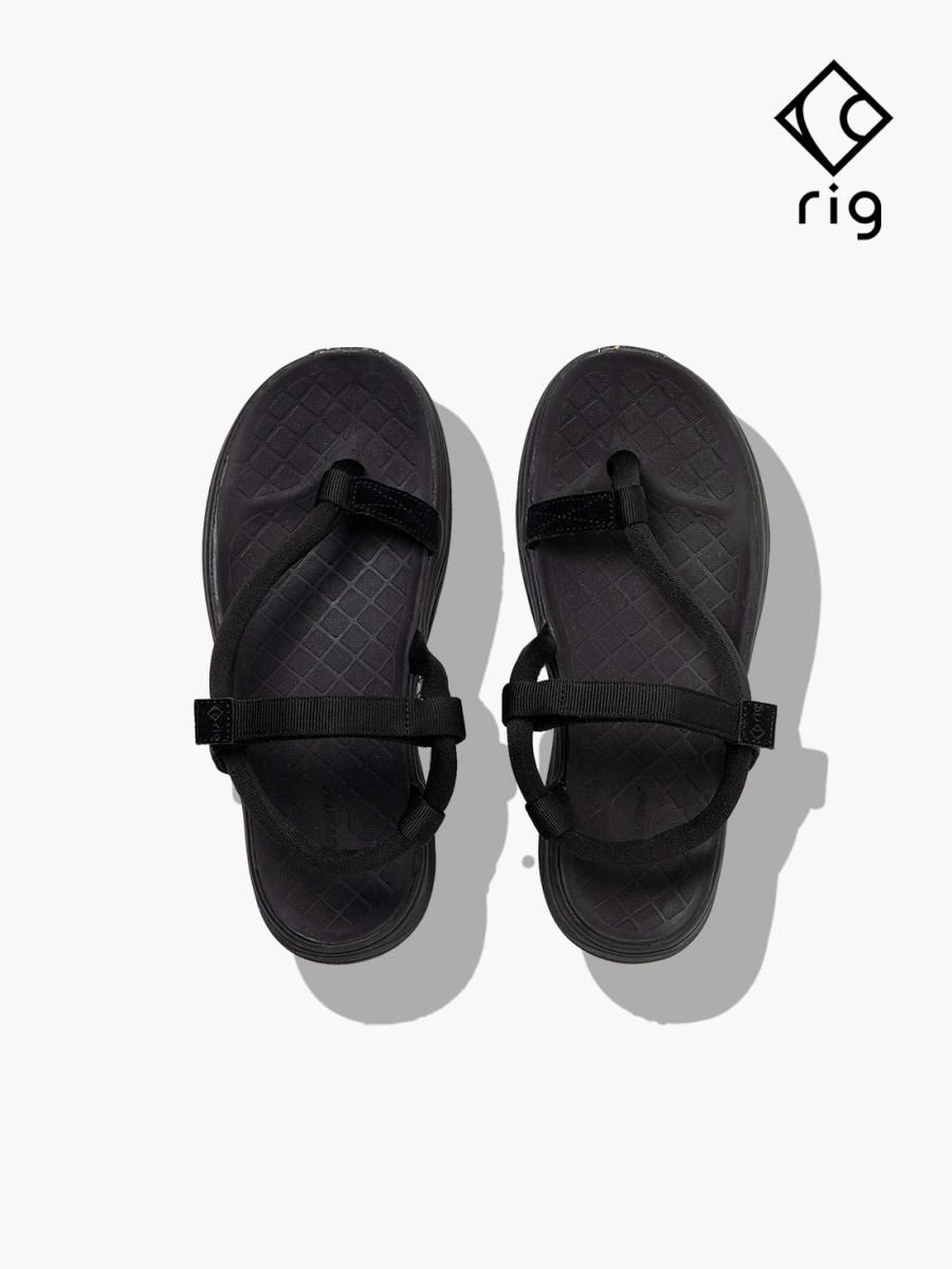 nonnative × rig KAMBA BLACK サンダル