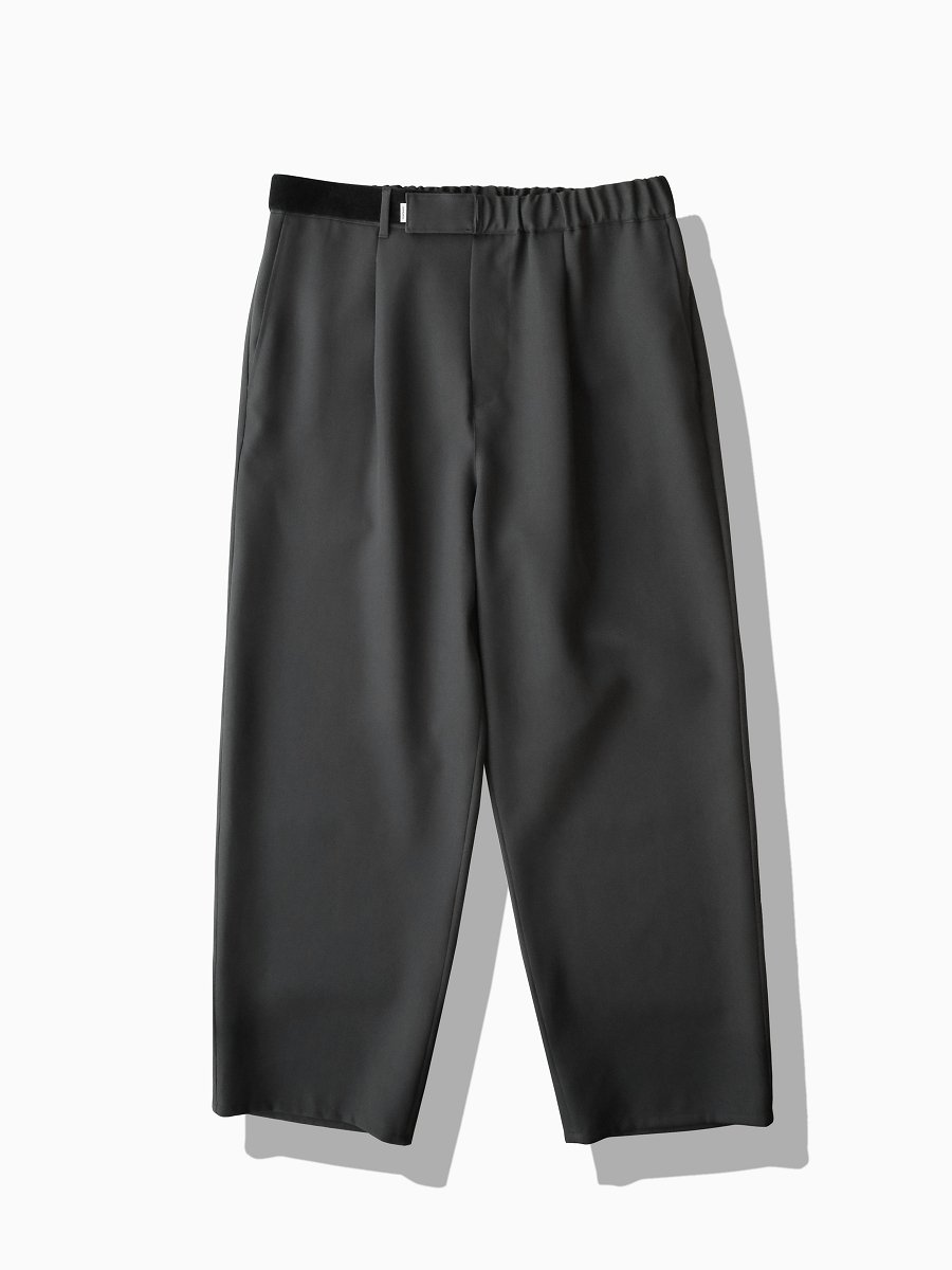 Graphpaper - グラフペーパー / SCALE OFF WOOL WIDE CHEF PANTS