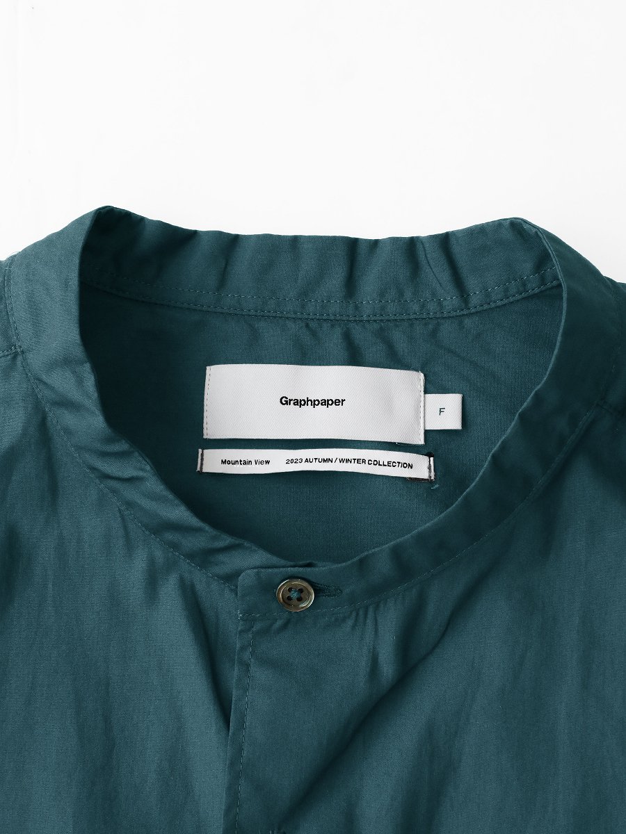 Graphpaper - グラフペーパー / BROAD L/S OVERSIZED BAND COLLAR