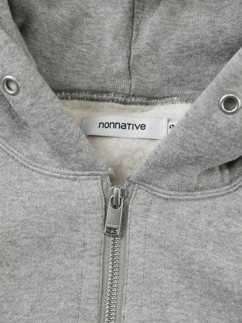 nonnative - ノンネイティブ / DWELLER FULL ZIP HOODY COTTON SWEAT