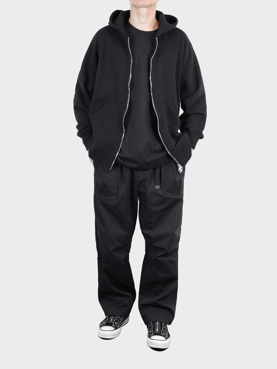 nonnative - ノンネイティブ / DWELLER FULL ZIP HOODY COTTON SWEAT