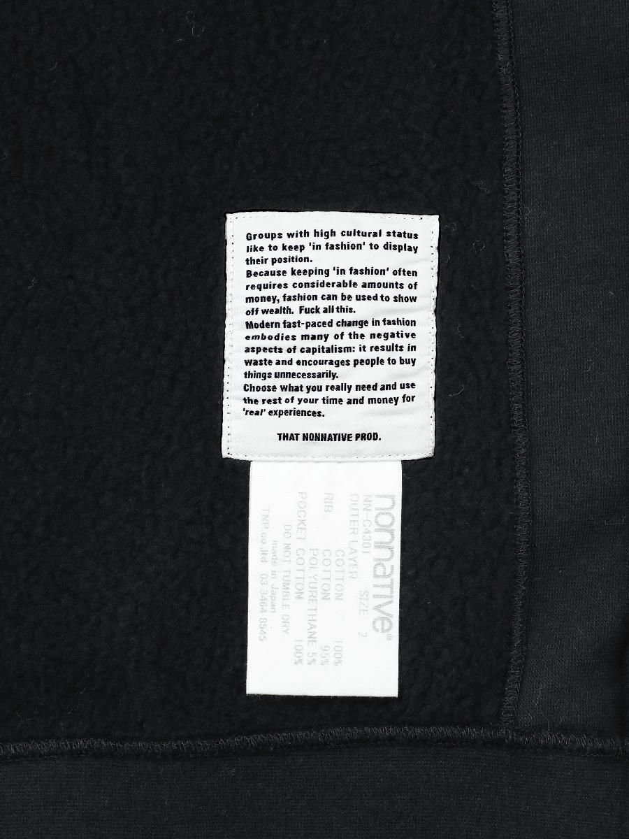 nonnative - ノンネイティブ / DWELLER CREW PULLOVER COTTON