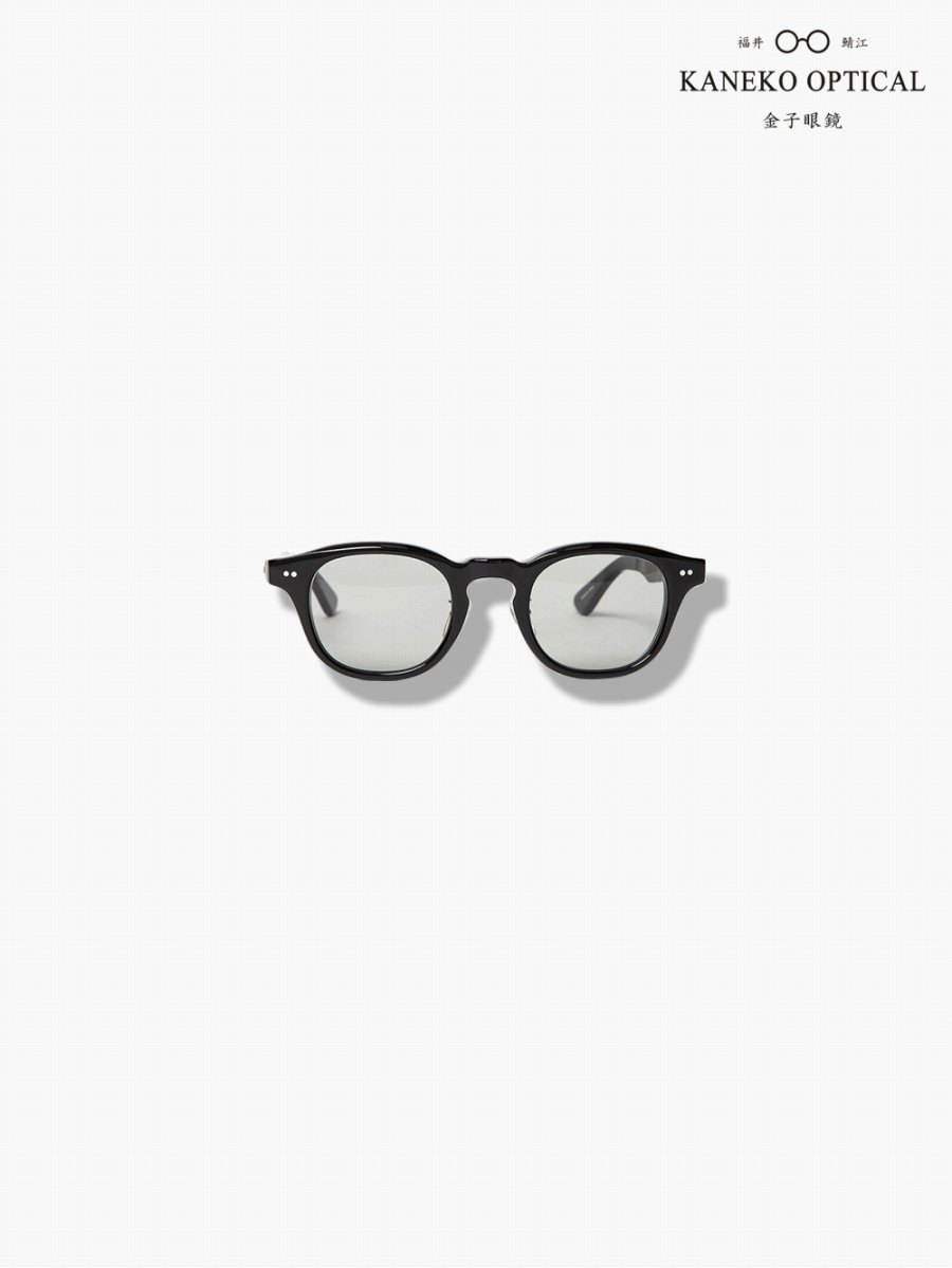 美品 ノンネイティブ × 金子眼鏡 02タイプ メガネ アイウェア セルフレーム