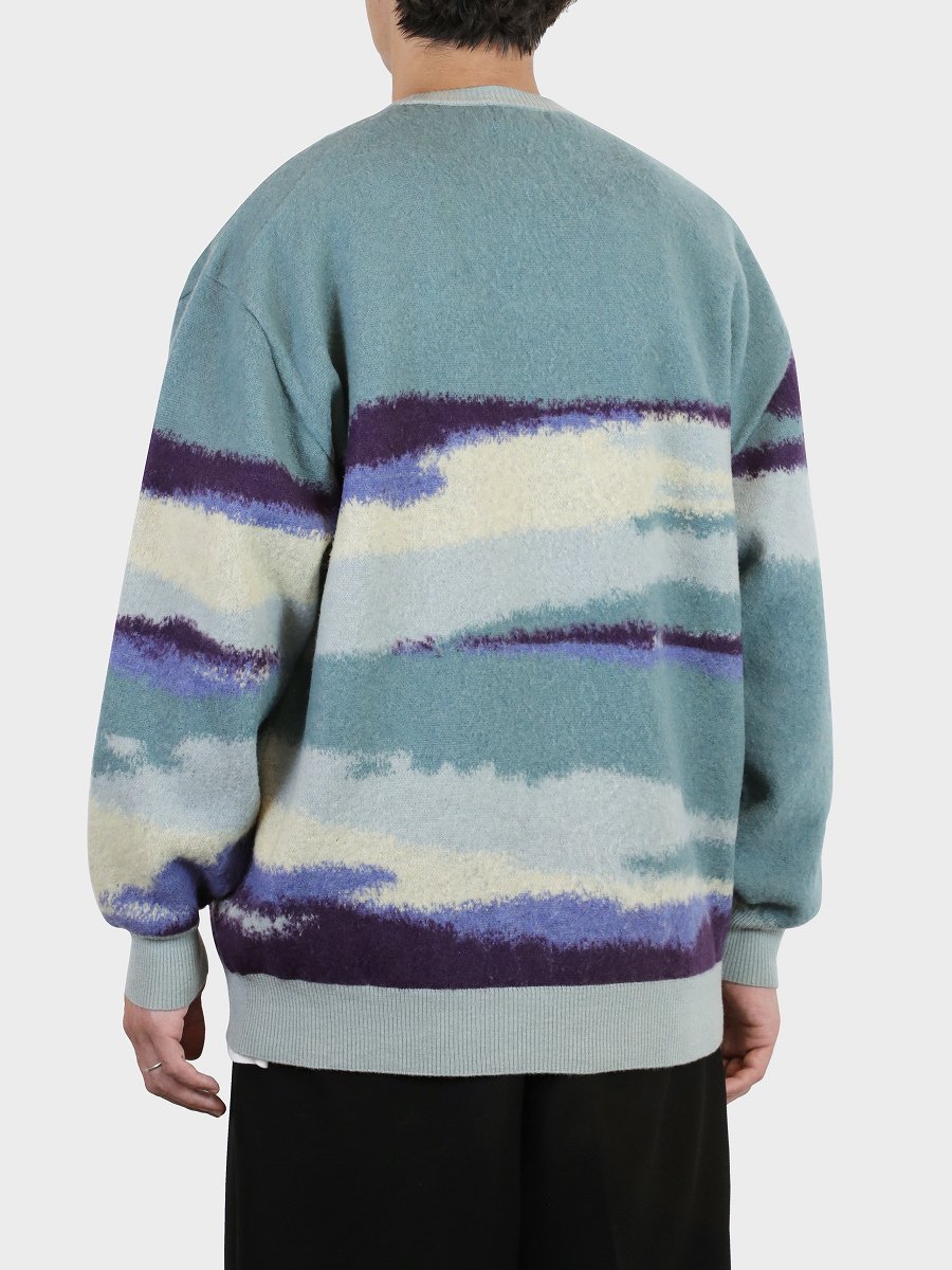 Graphpaper - グラフペーパー / JACQUARD CREW NECK KNIT | NOTHING BUT