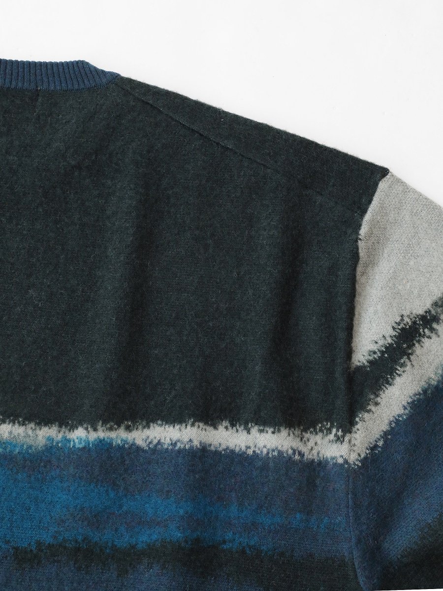 Graphpaper - グラフペーパー / JACQUARD CREW NECK KNIT | NOTHING BUT