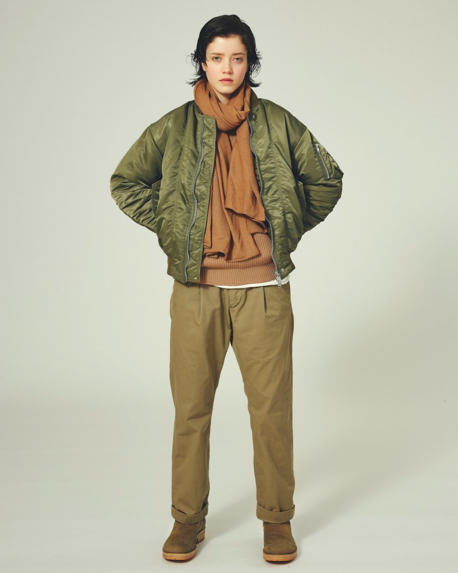 nonnative - ノンネイティブ / TROOPER PUFF BLOUSON NYLON TWILL WITH