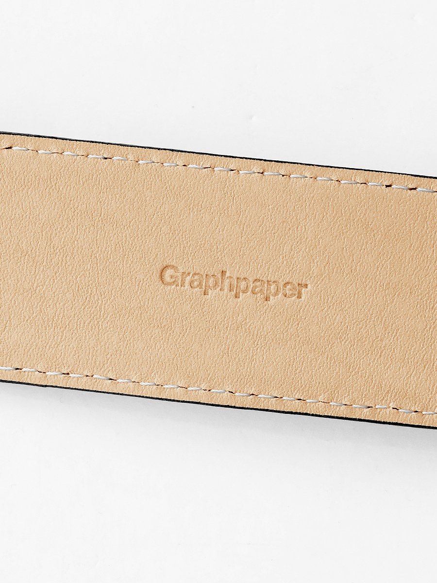 Graphpaper - グラフペーパー / HOLELESS LEATHER CLASSIC BELT