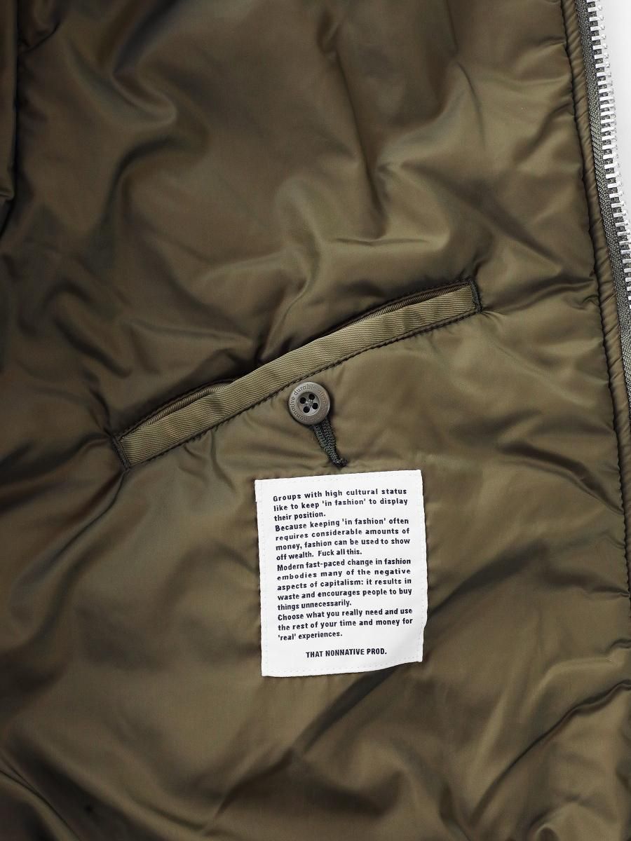 nonnative - ノンネイティブ / TROOPER PUFF BLOUSON NYLON