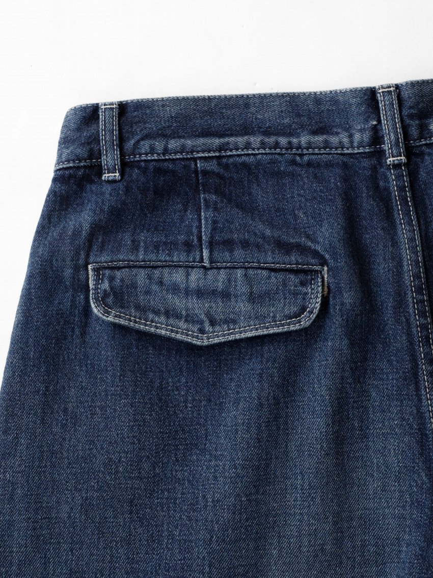 Graphpaper - グラフペーパー / SELVAGE DENIM TWO TUCK PANTS