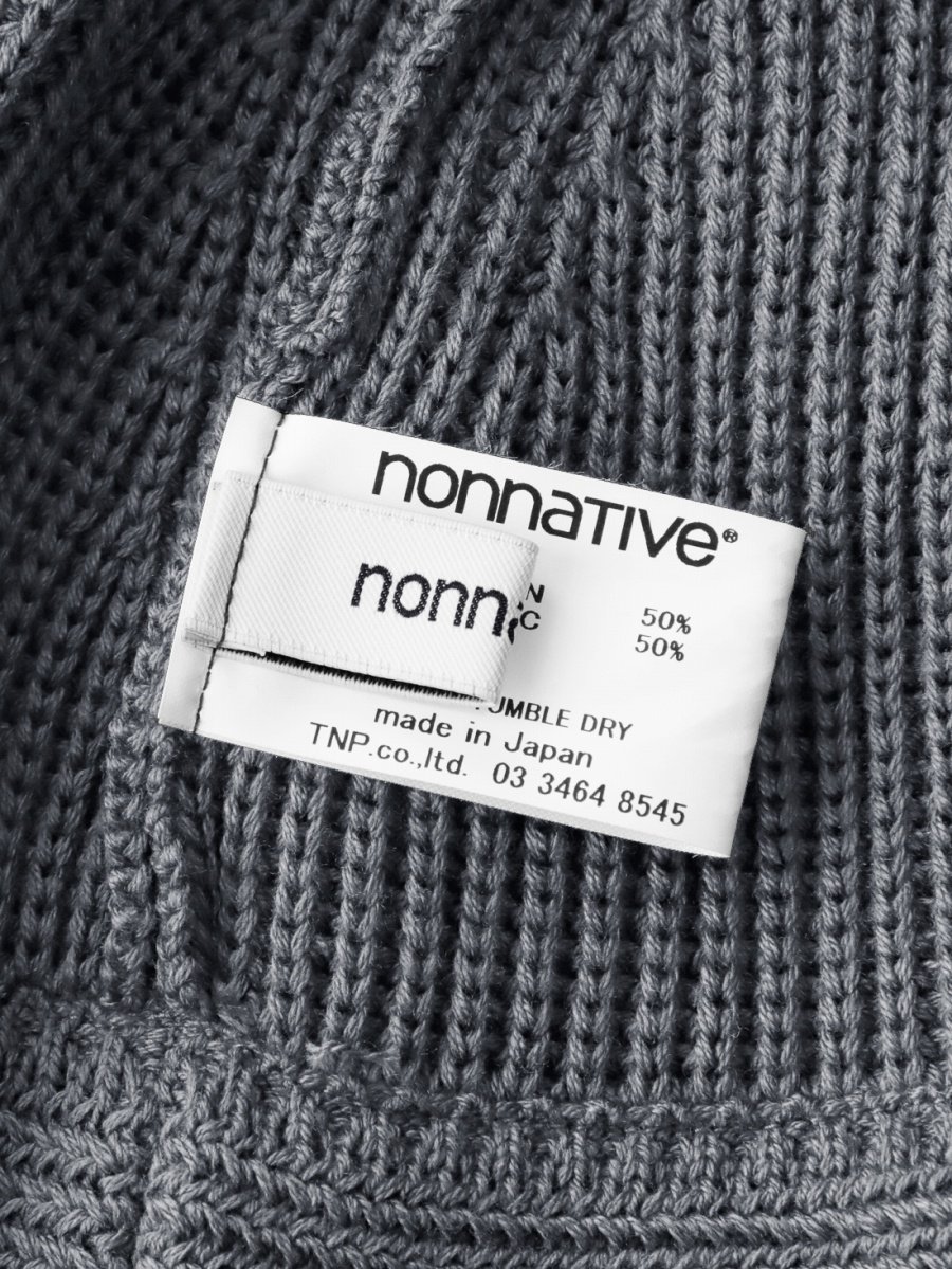 nonnative - ノンネイティブ / WORKER HAT C/A YARN | NOTHING BUT