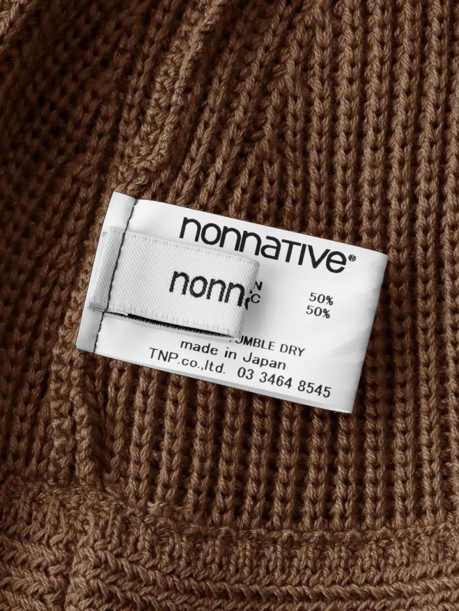 nonnative - ノンネイティブ / WORKER HAT C/A YARN | NOTHING BUT