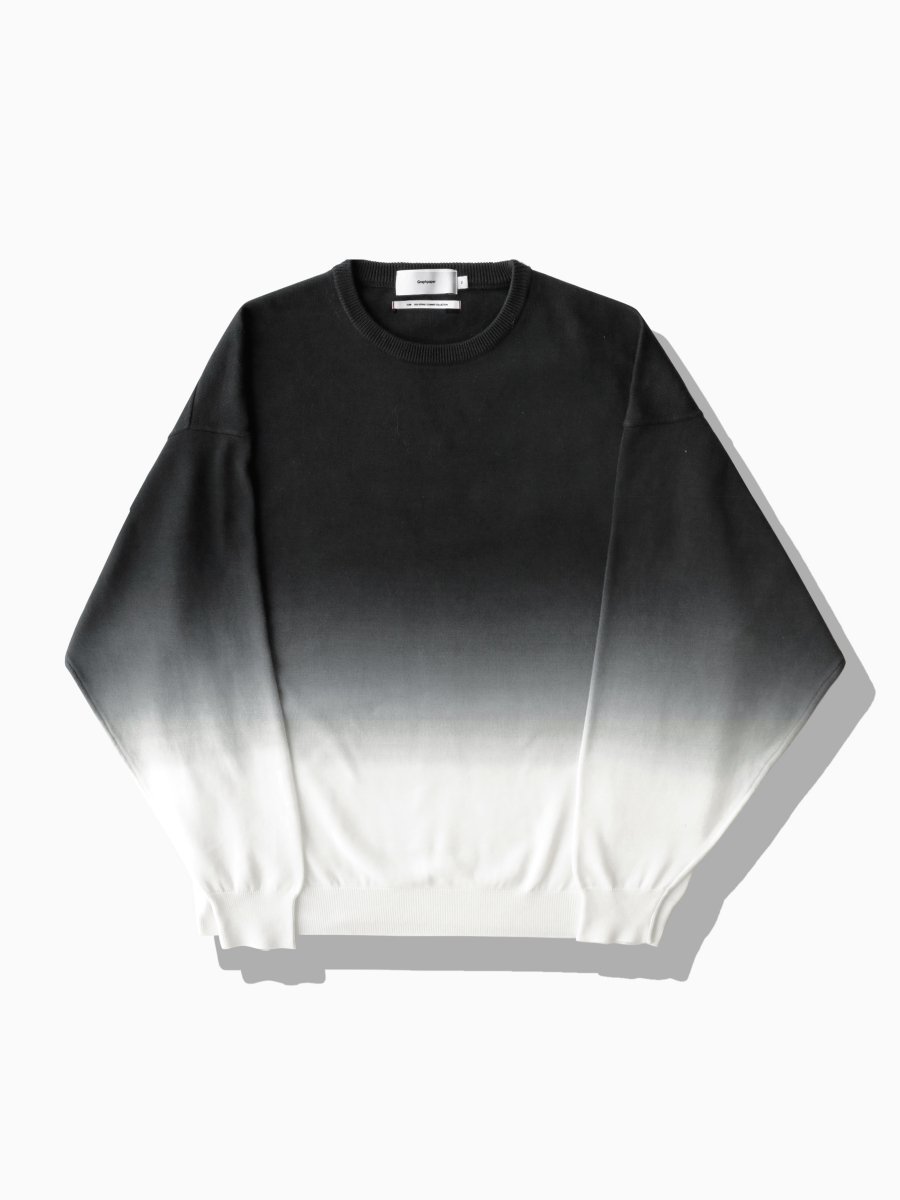 Graphpaper - グラフペーパー / PIECE DYED HIGH GAUGE KNIT OVERSIZED 