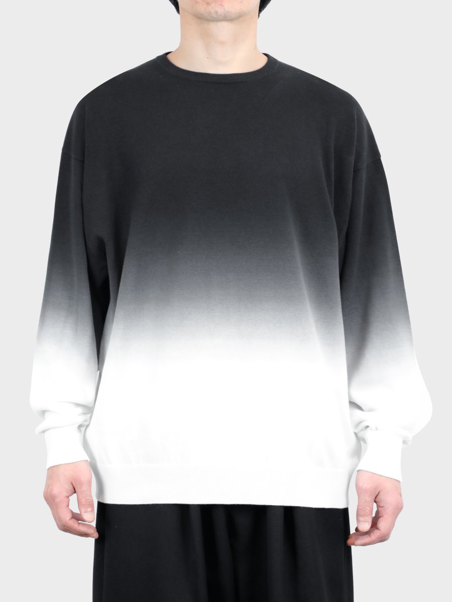 Graphpaper - グラフペーパー / PIECE DYED HIGH GAUGE KNIT OVERSIZED CREW NECK |  NOTHING BUT