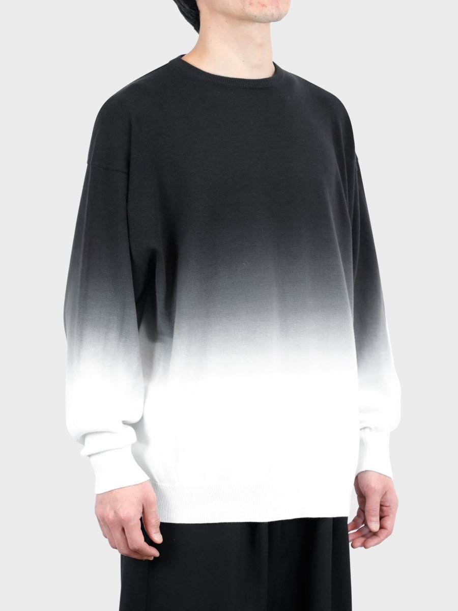 Graphpaper - グラフペーパー / PIECE DYED HIGH GAUGE KNIT OVERSIZED