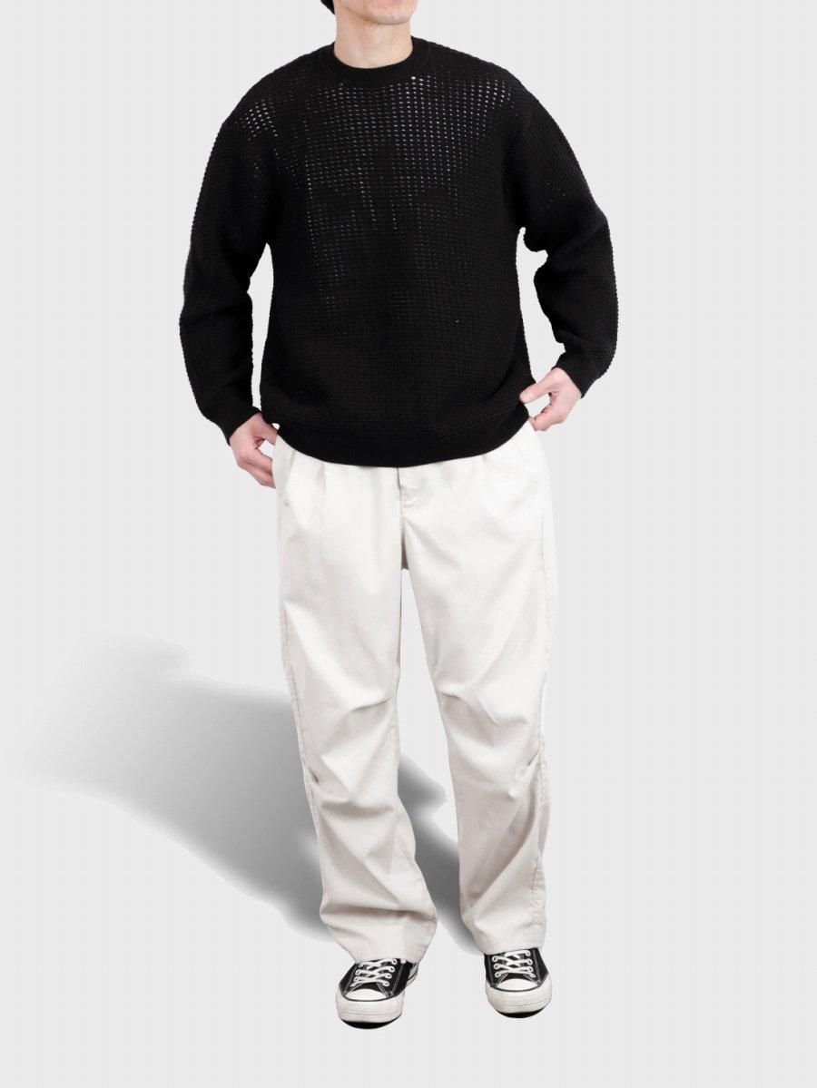 nonnative - ノンネイティブ / RANCHER L/S SWEATER C/N MESH