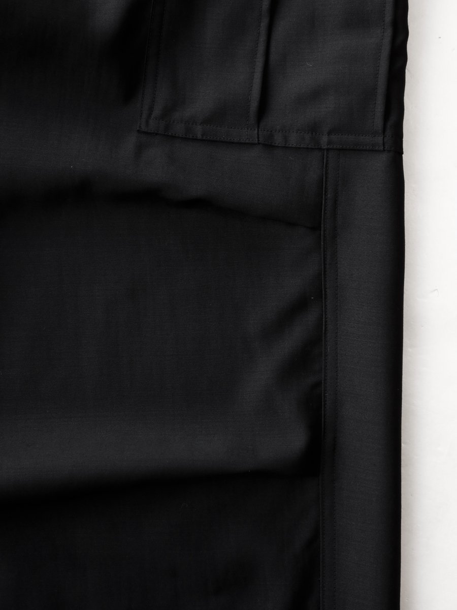 Graphpaper - グラフペーパー / WOOL CUPRO MILITARY CARGO PANTS 