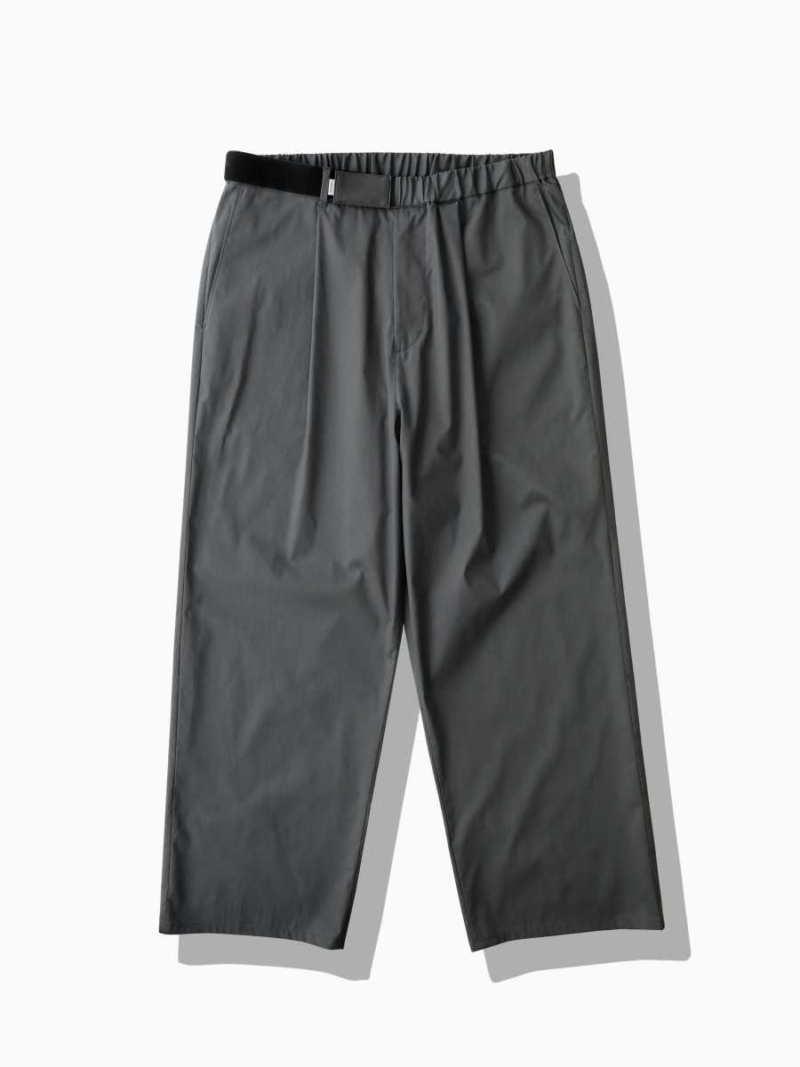 BRAND : Graphpaper<br>MODEL : SOLOTEX TWILL WIDE CHEF PANTS<br>COLOR : C.GRAY