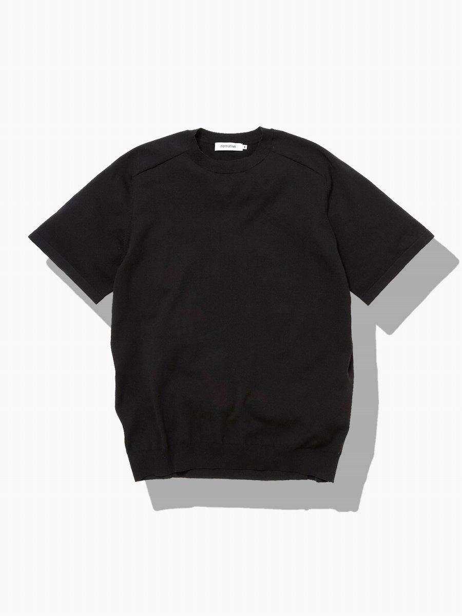 n*z様 DWELLER S/S SWEATER ネイビー サイズ2 nonna NONNATIVE | DWELLER S/S SWEATER C/P YARN - VAINL ARCHIVE