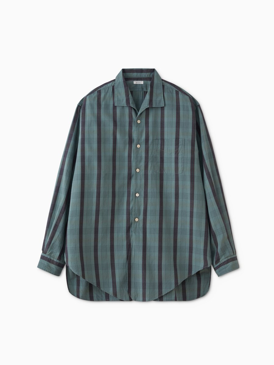 PHIGVEL - フィグベル / FRENCH OPEN COLLAR LS SHIRT | NOTHING BUT