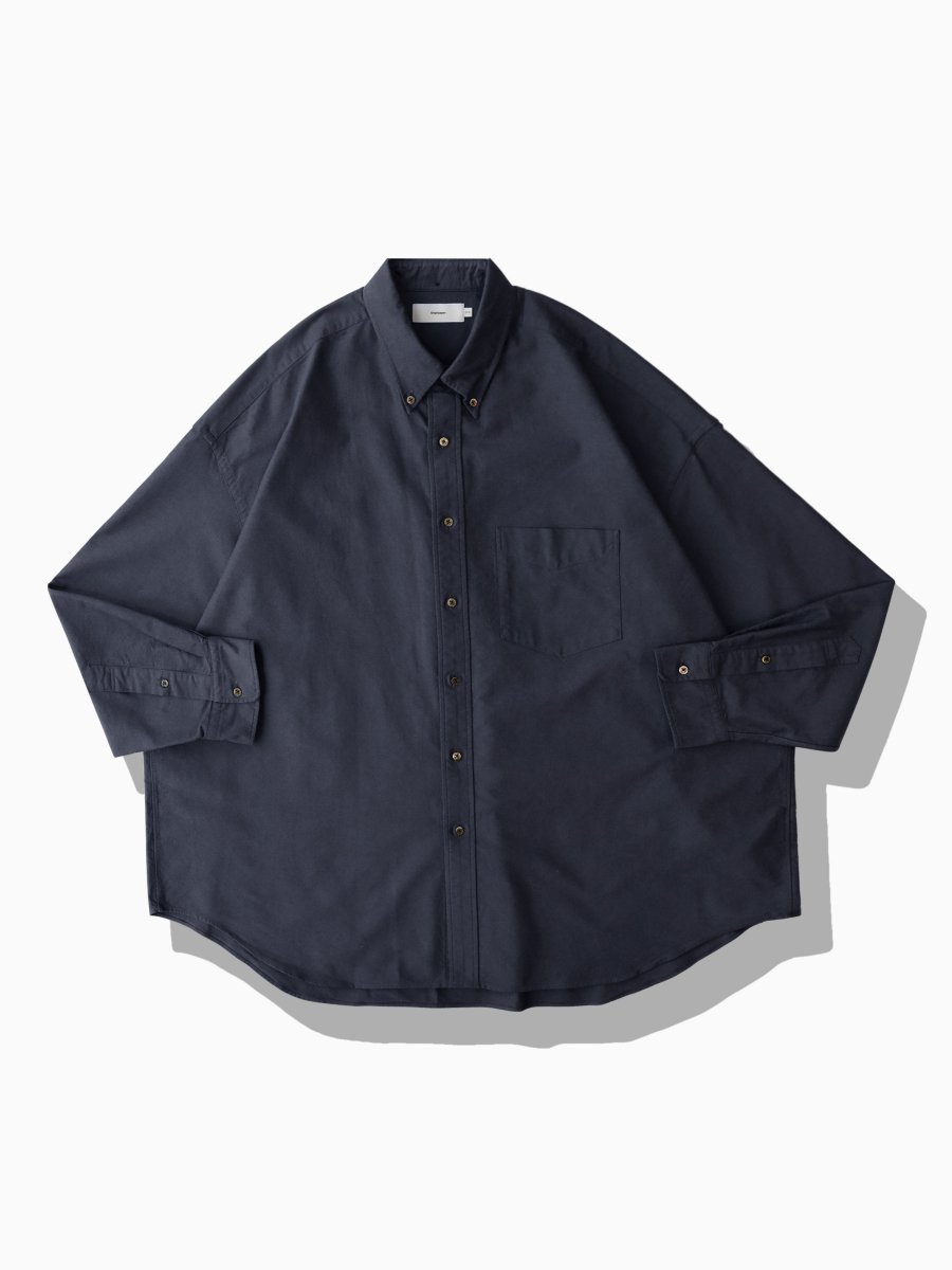 Graphpaper - グラフペーパー / OXFORD L/S OVERSIZED B.D SHIRTS | NOTHING BUT