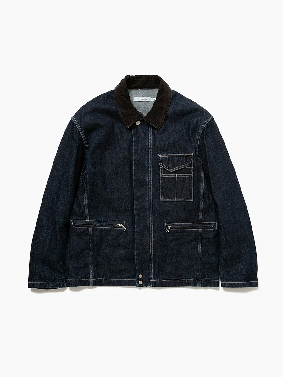 nonnative - ノンネイティブ / WORKER JACKET COTTON 10oz DENIM RW | NOTHING BUT