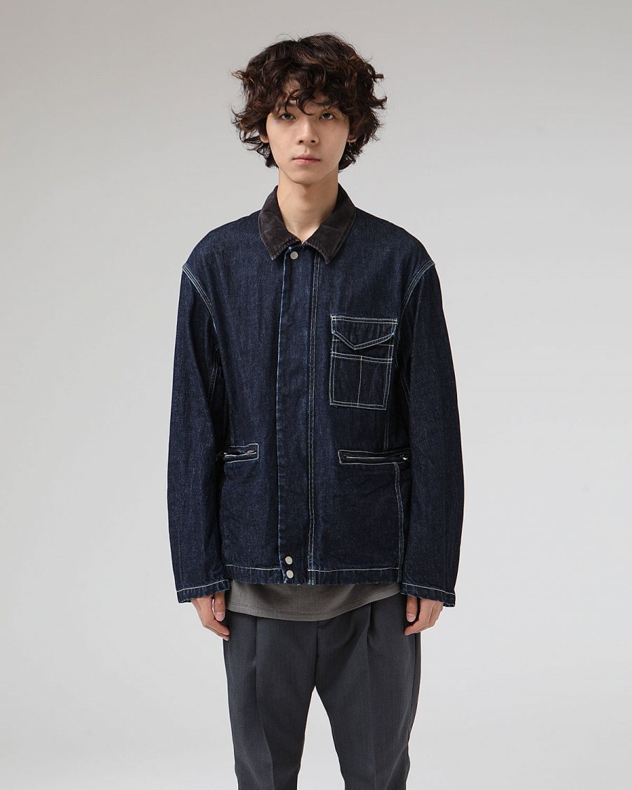 nonnative - ノンネイティブ / WORKER JACKET COTTON 10oz DENIM RW | NOTHING BUT