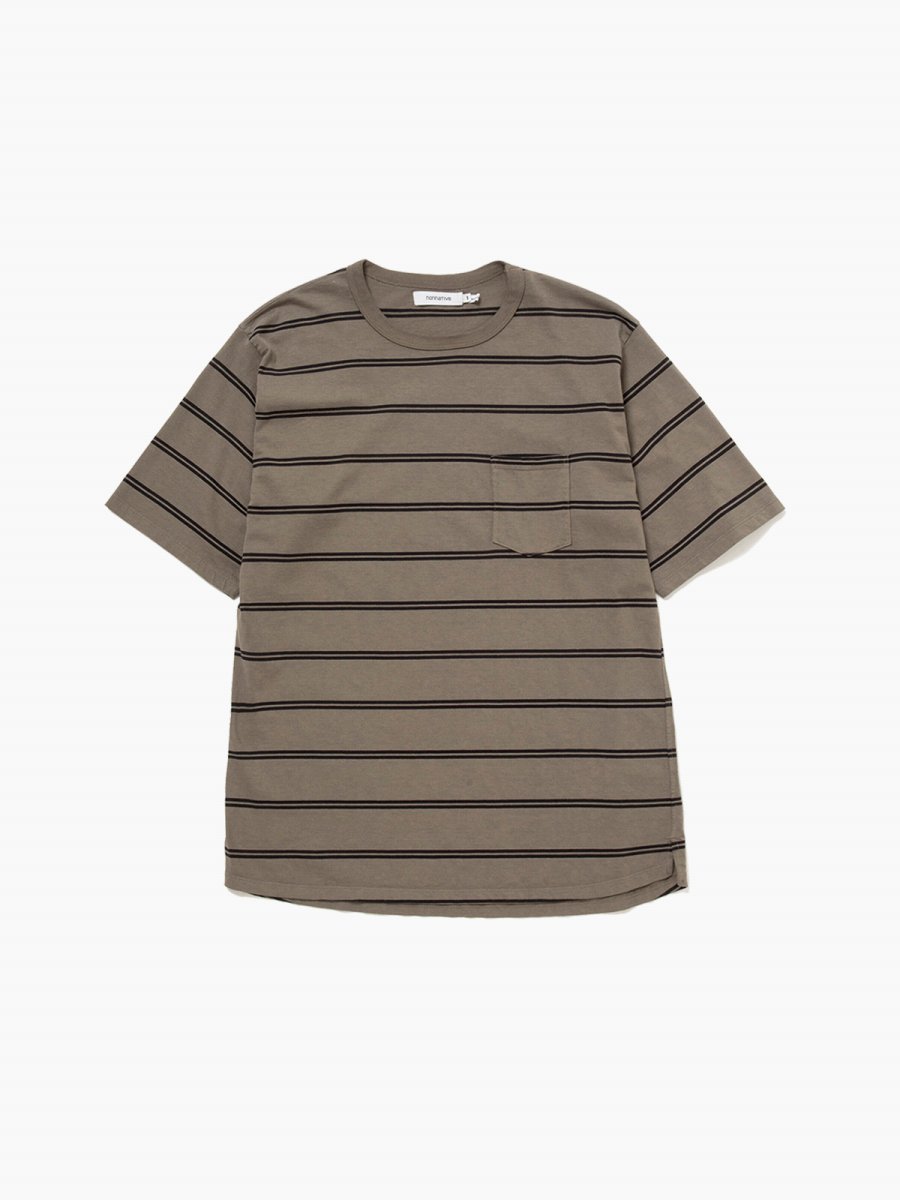 nonnative - ノンネイティブ / DWELLER S/S TEE COTTON JERSEY BORDER | NOTHING BUT