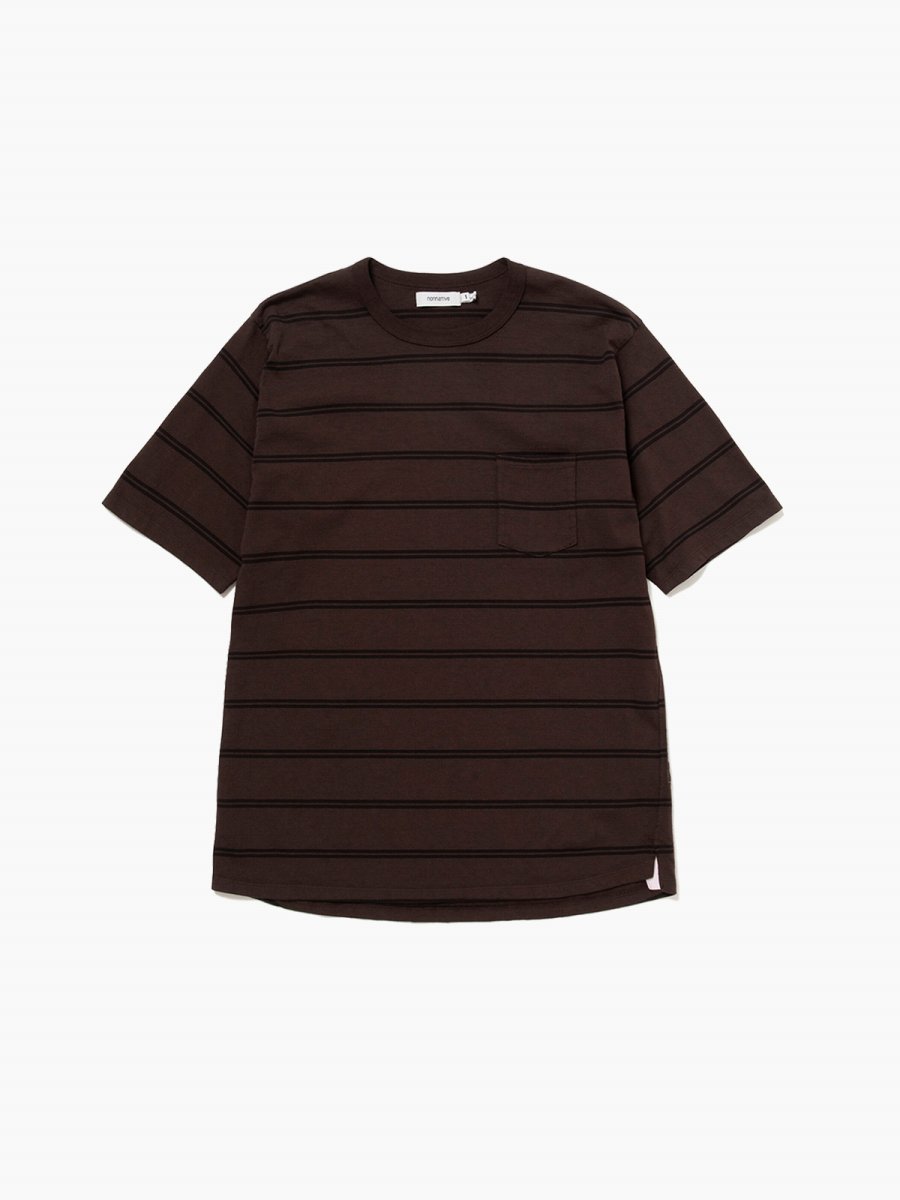 nonnative - ノンネイティブ / DWELLER S/S TEE COTTON JERSEY BORDER | NOTHING BUT