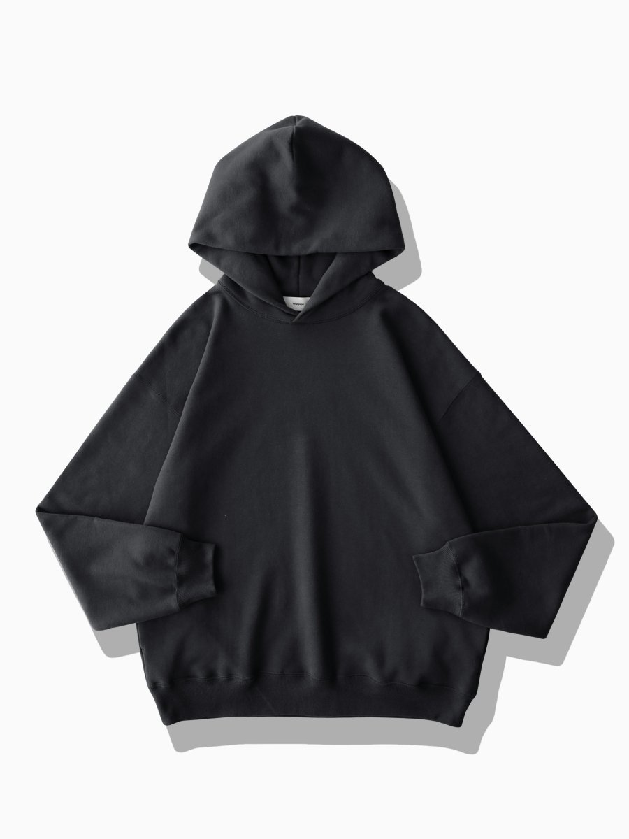 BRAND : Graphpaper<br>MODEL : AZUMA TERRY HOODY<br>COLOR : BLACK