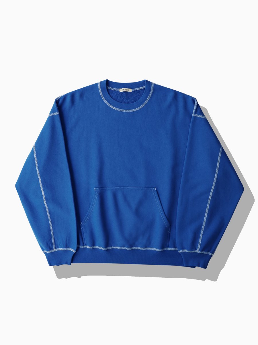 BRAND : VAINL ARCHIVE<br>MODEL : C-CREW<br>COLOR : BLUE