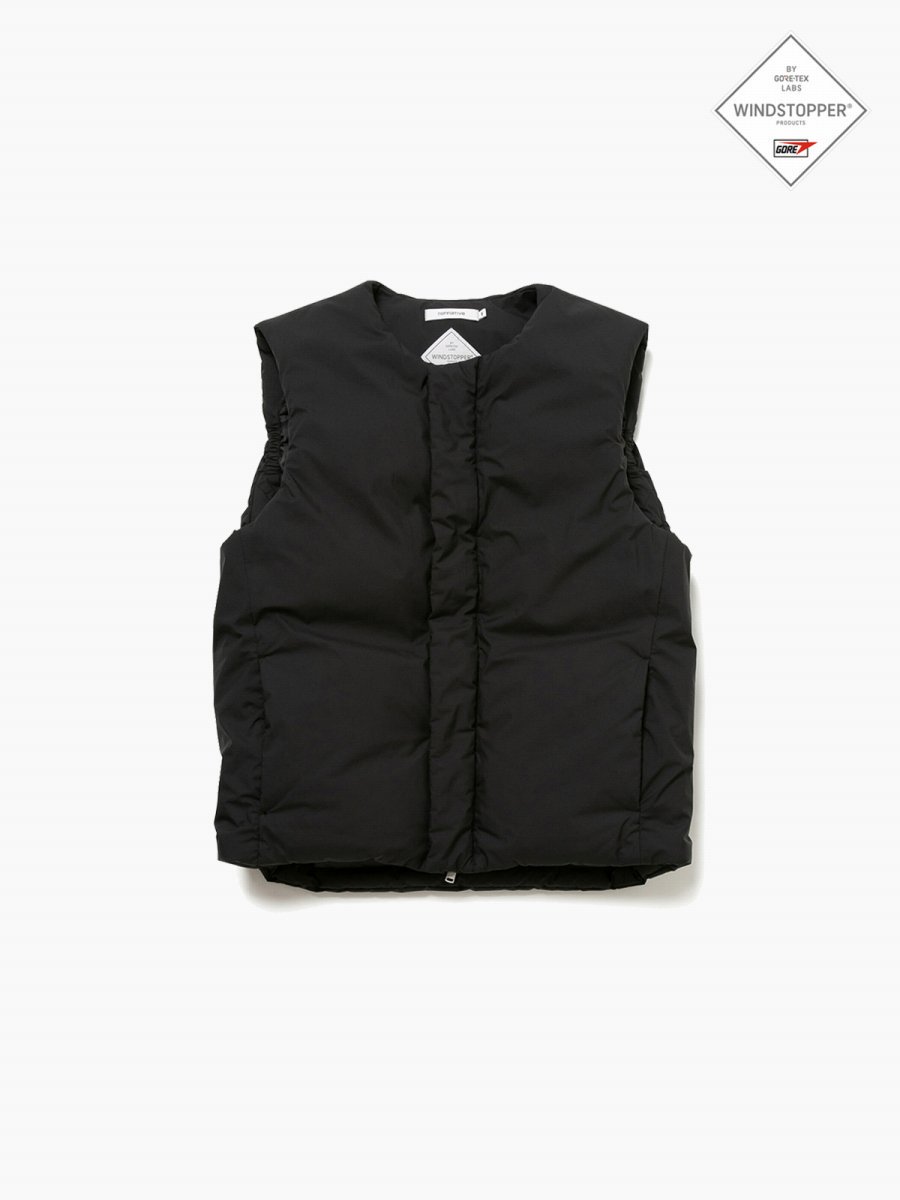 nonnative - ノンネイティブ / EXPLORER DOWN VEST NYLON TAFFETA WITH GORE-TEX  WINDSTOPPER® | NOTHING BUT