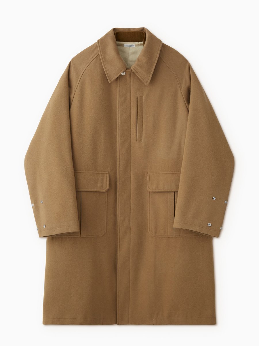 BRAND : PHIGVEL<br>MODEL : C/W FIELD COAT<br>COLOR : CAMEL BROWN