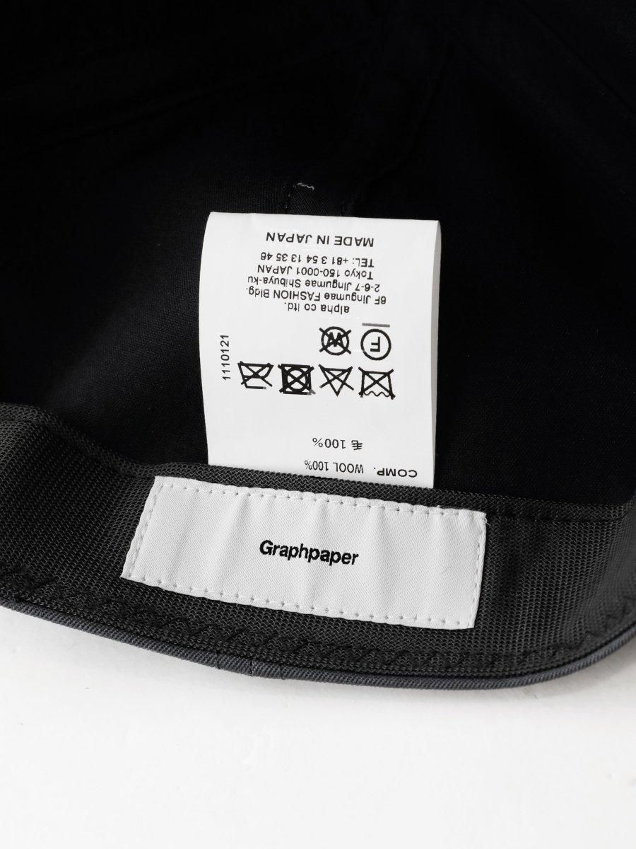 Graphpaper - グラフペーパー / SCALE OFF WOOL 6 PANEL CAP