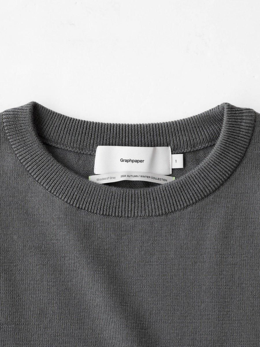 Graphpaper - グラフペーパー / FINE WOOL INTARSIA KNIT Graphpaper - グラフペーパー / FINE WOOL INTARSIA KNIT