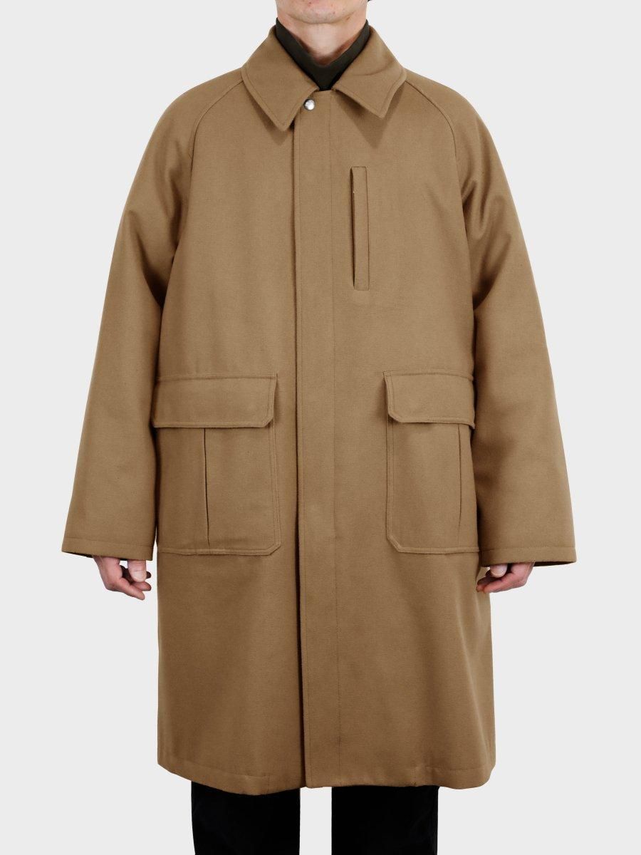 PHIGVEL BAL COLLAR WOOL COAT フィグベル PHIGVEL - フィグベル / C/N BAL COLLAR COAT | NOTHING BUT