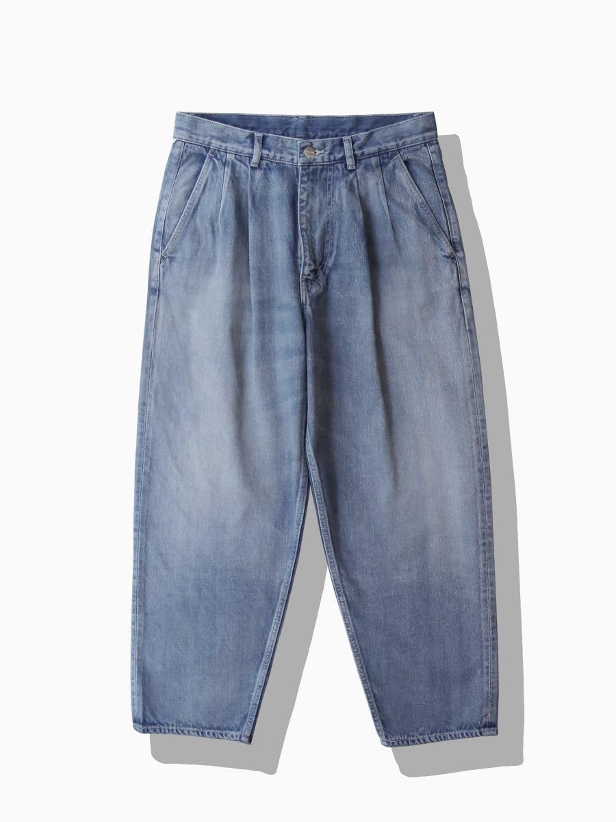 Graphpaper - グラフペーパー / SELVAGE DENIM TWO TUCK TAPERED