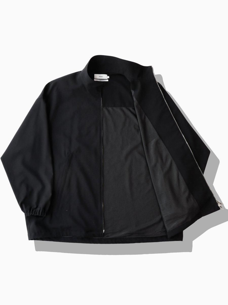 Tropical Wool Track Blouson / BLACK | Graphpaper (MEN