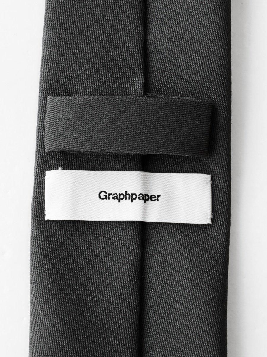 Graphpaper - グラフペーパー / SCALE OFF WOOL NECKTIE