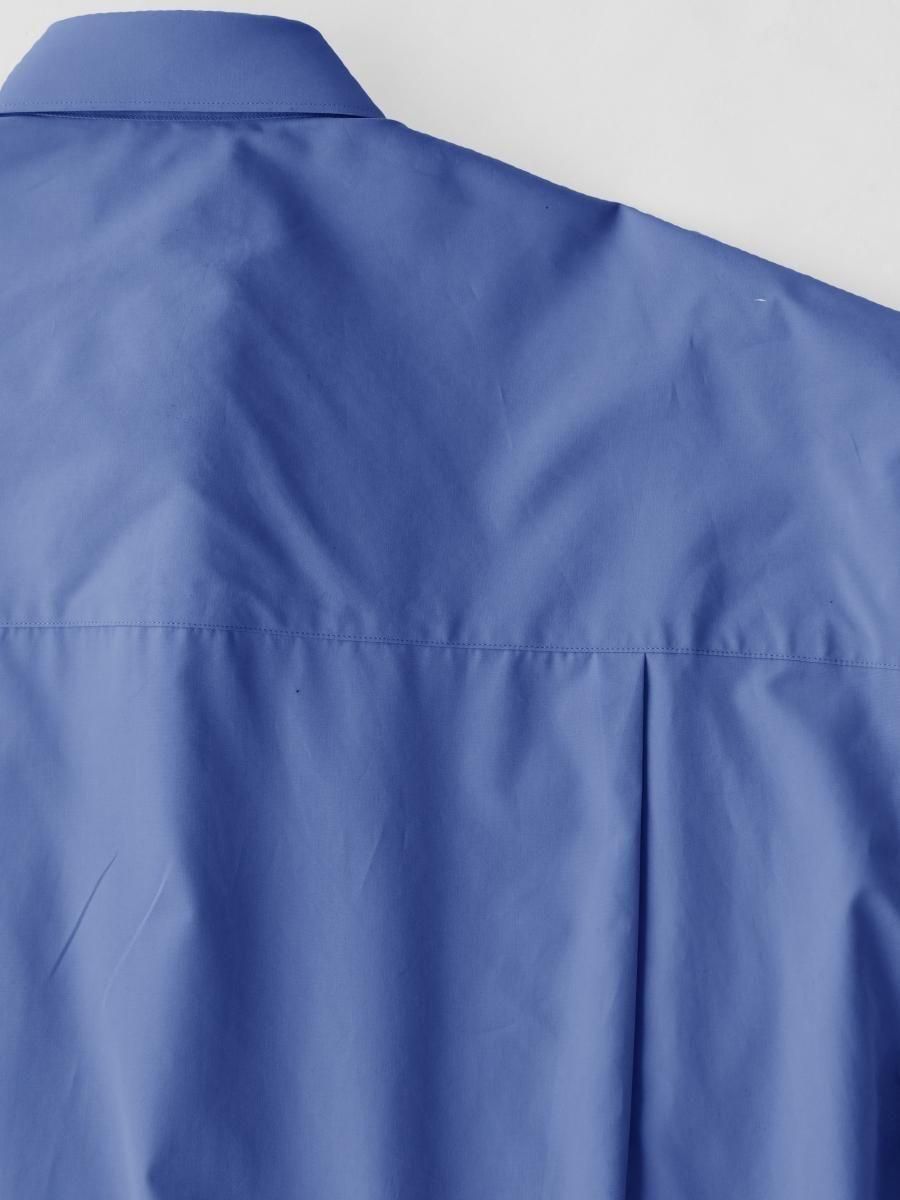 トップス Graphpaper ALUMO Oversized Shirt BLUE Graphpaper - グラフペーパー / ALUMO for GP S/S OVERSIZED