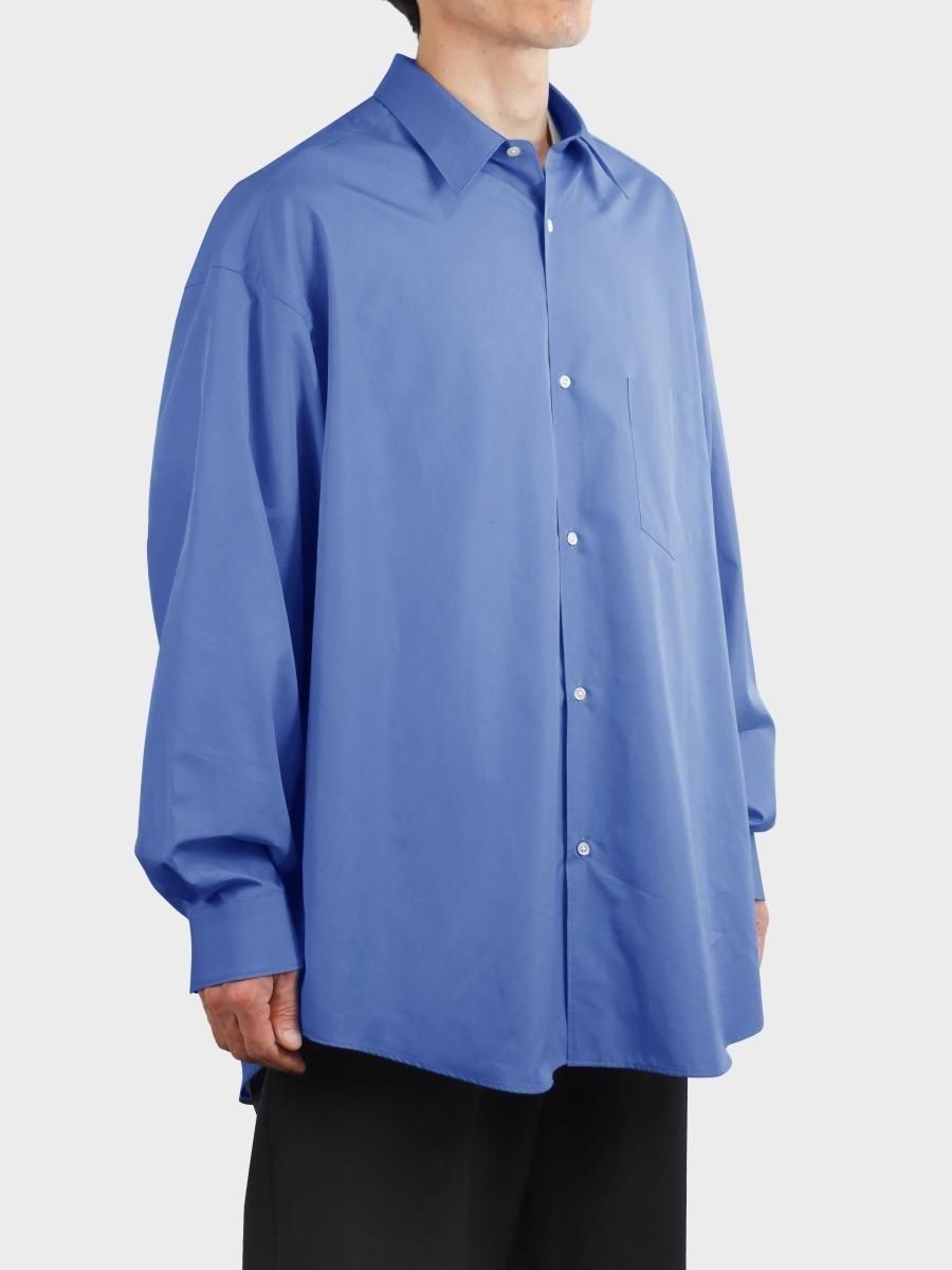 トップス Graphpaper ALUMO Oversized Shirt BLUE Graphpaper - グラフペーパー / ALUMO for GP S/S OVERSIZED