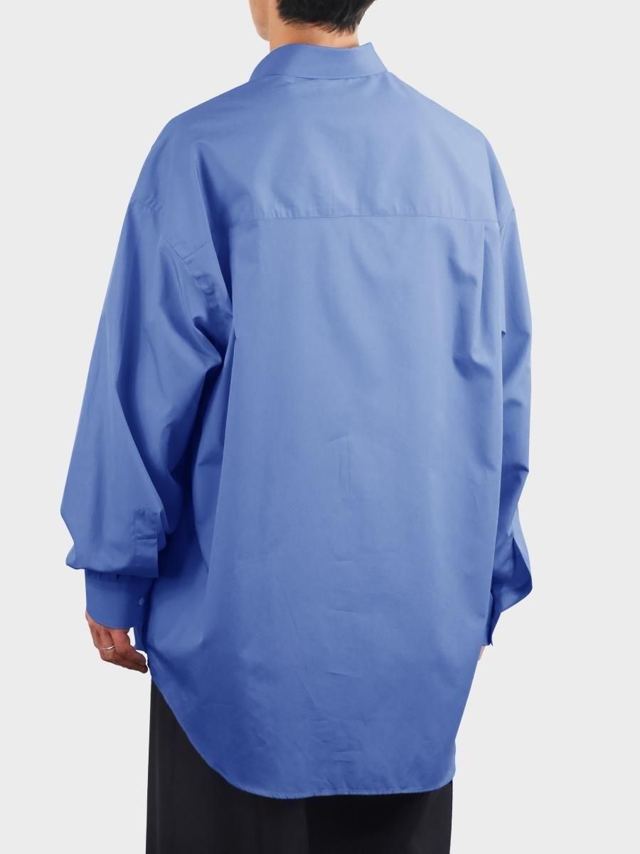 トップス Graphpaper ALUMO Oversized Shirt BLUE Graphpaper - グラフペーパー / ALUMO for GP S/S OVERSIZED