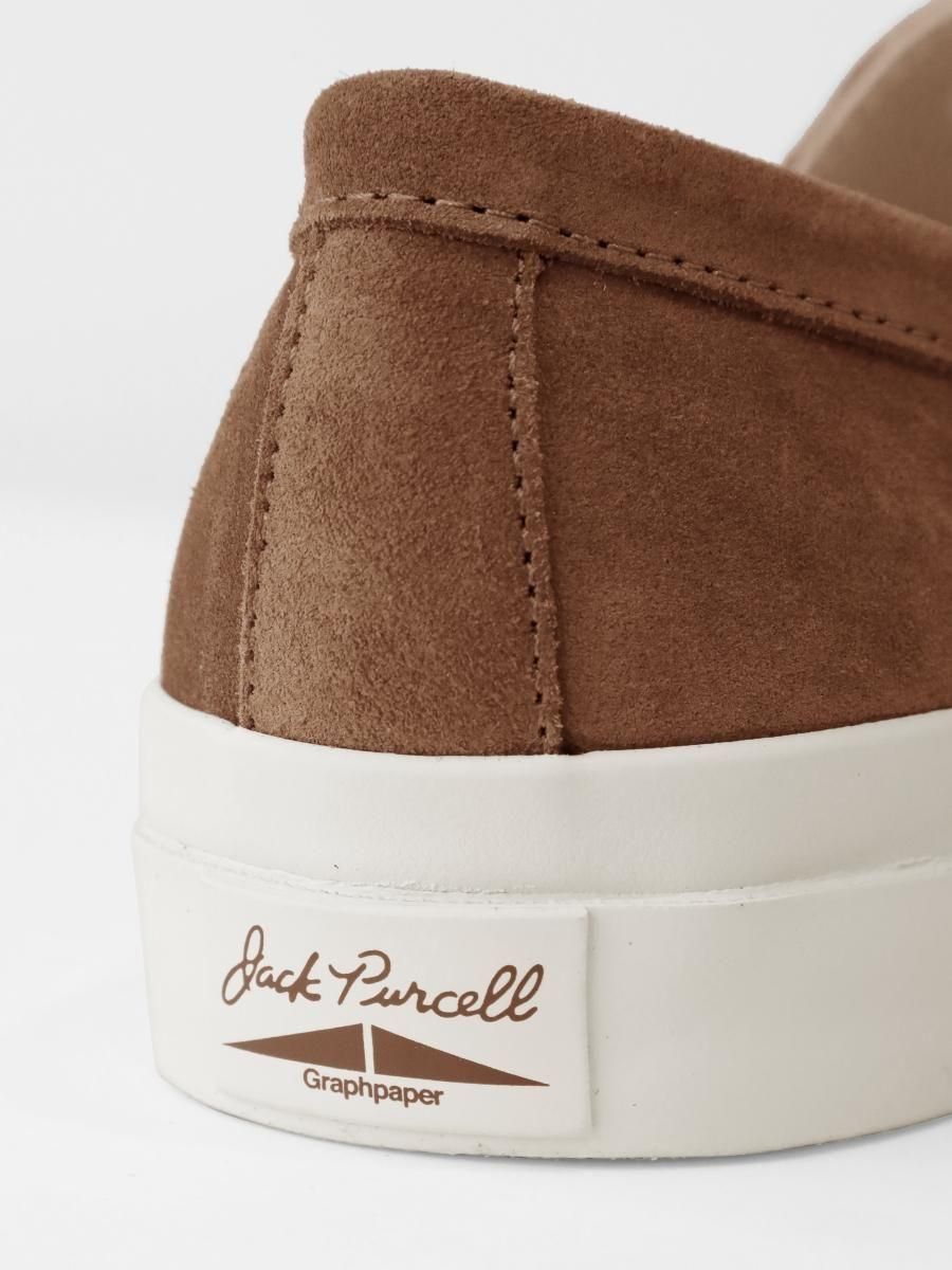Graphpaper JuckPurcell Suede ローファー 28cm JACK PURCELL for Graphpaper Suede Loafer – Graphpaper KYOTO