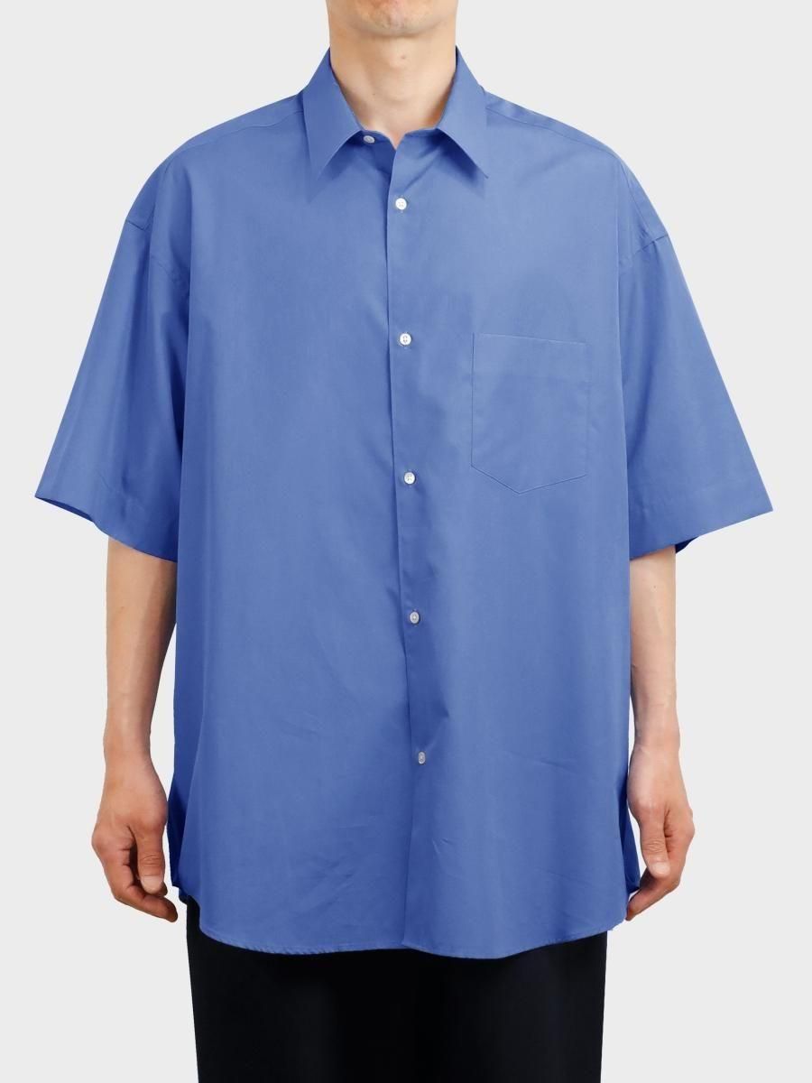 トップス Graphpaper ALUMO Oversized Shirt BLUE Graphpaper - グラフペーパー / ALUMO for GP S/S OVERSIZED