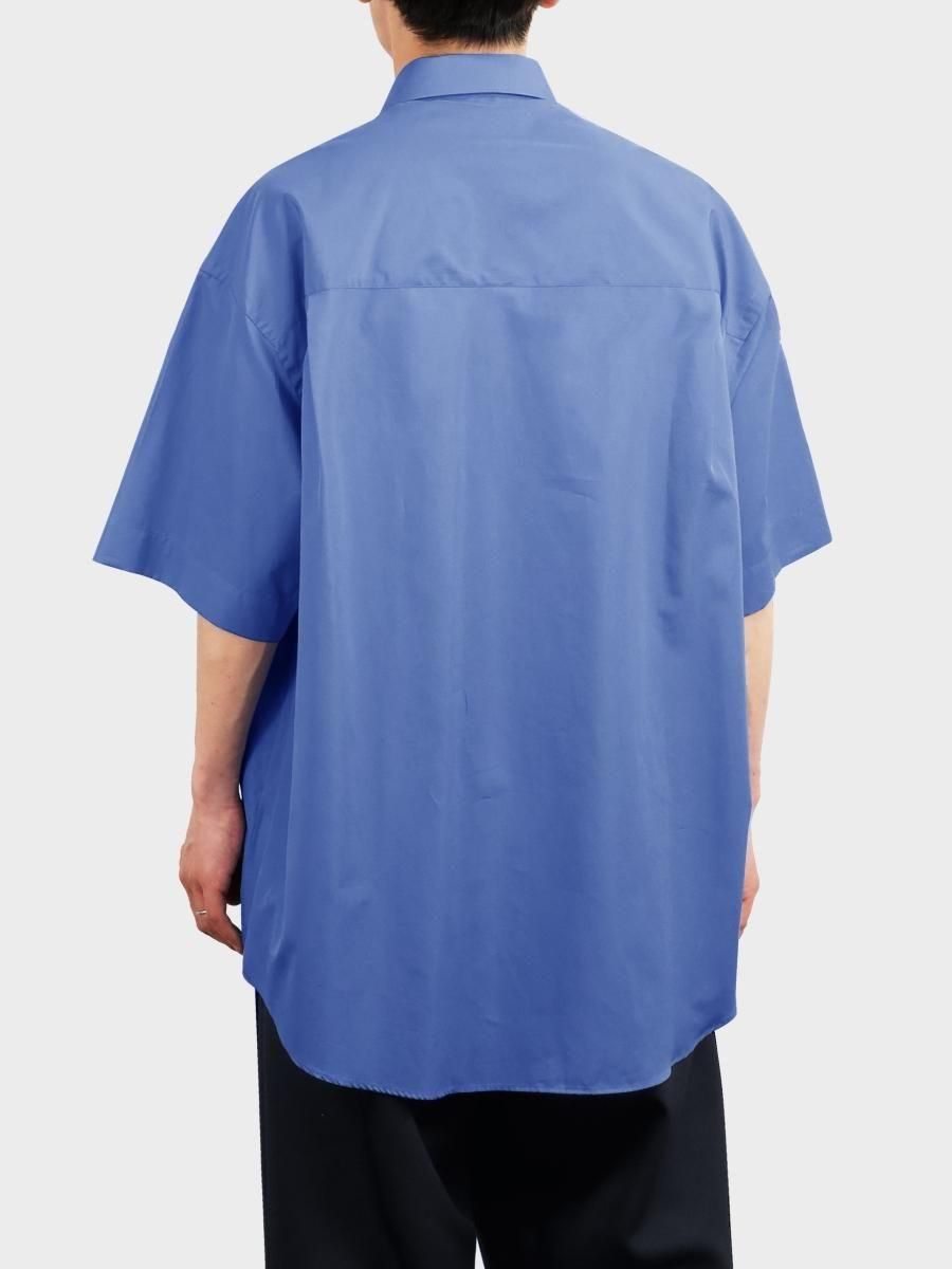 トップス Graphpaper ALUMO Oversized Shirt BLUE Graphpaper (グラフペーパー) ALUMO for GP S/S Oversized