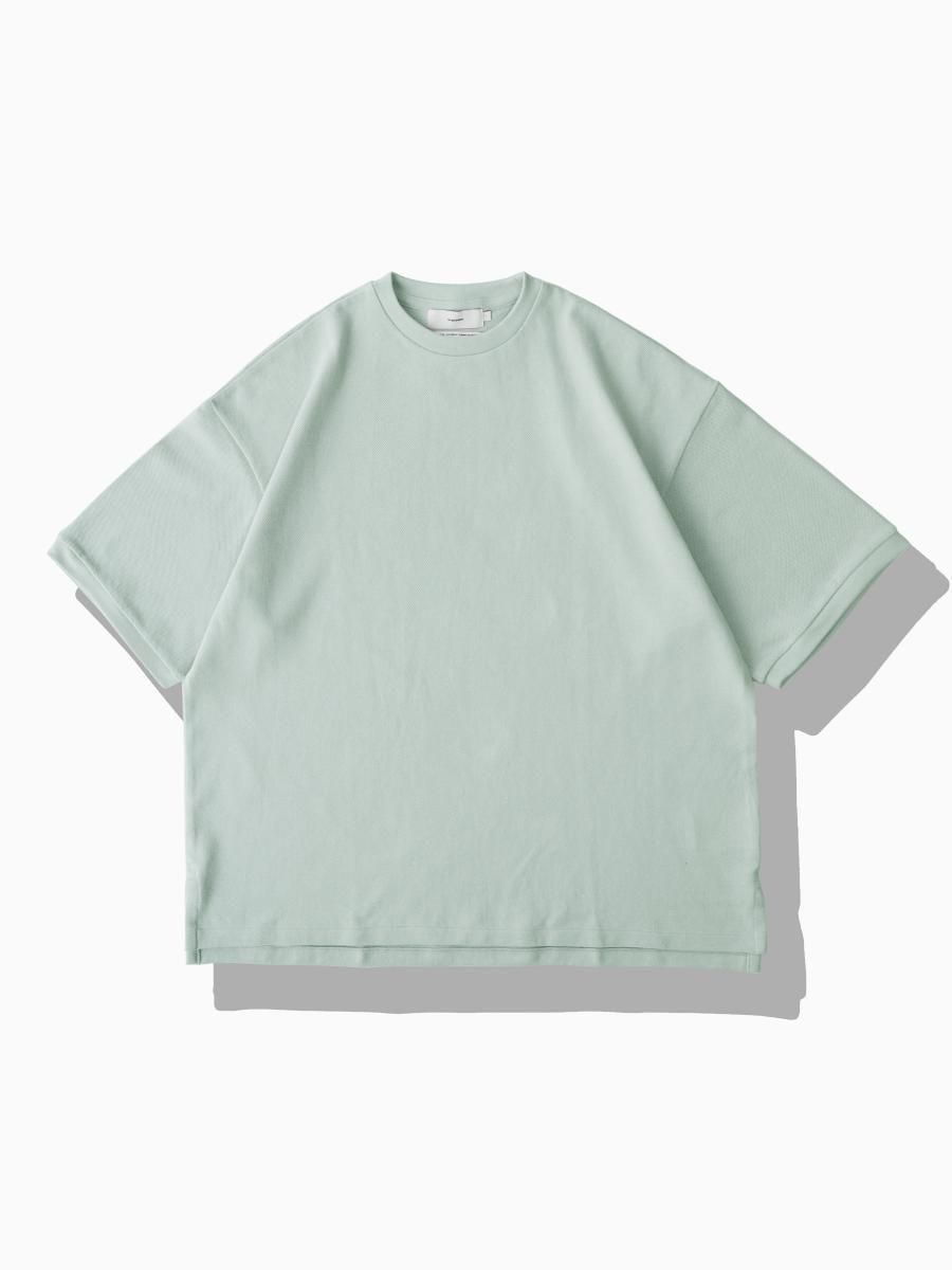 Graphpaper - グラフペーパー / COTTON PIQUE JERSEY CREW NECK