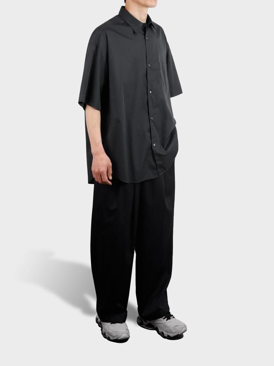 Broad S/S Oversized Regular Collar シャツ 1 Graphpaper) Broad S/S Oversized Regular Collar Shirt (GM251