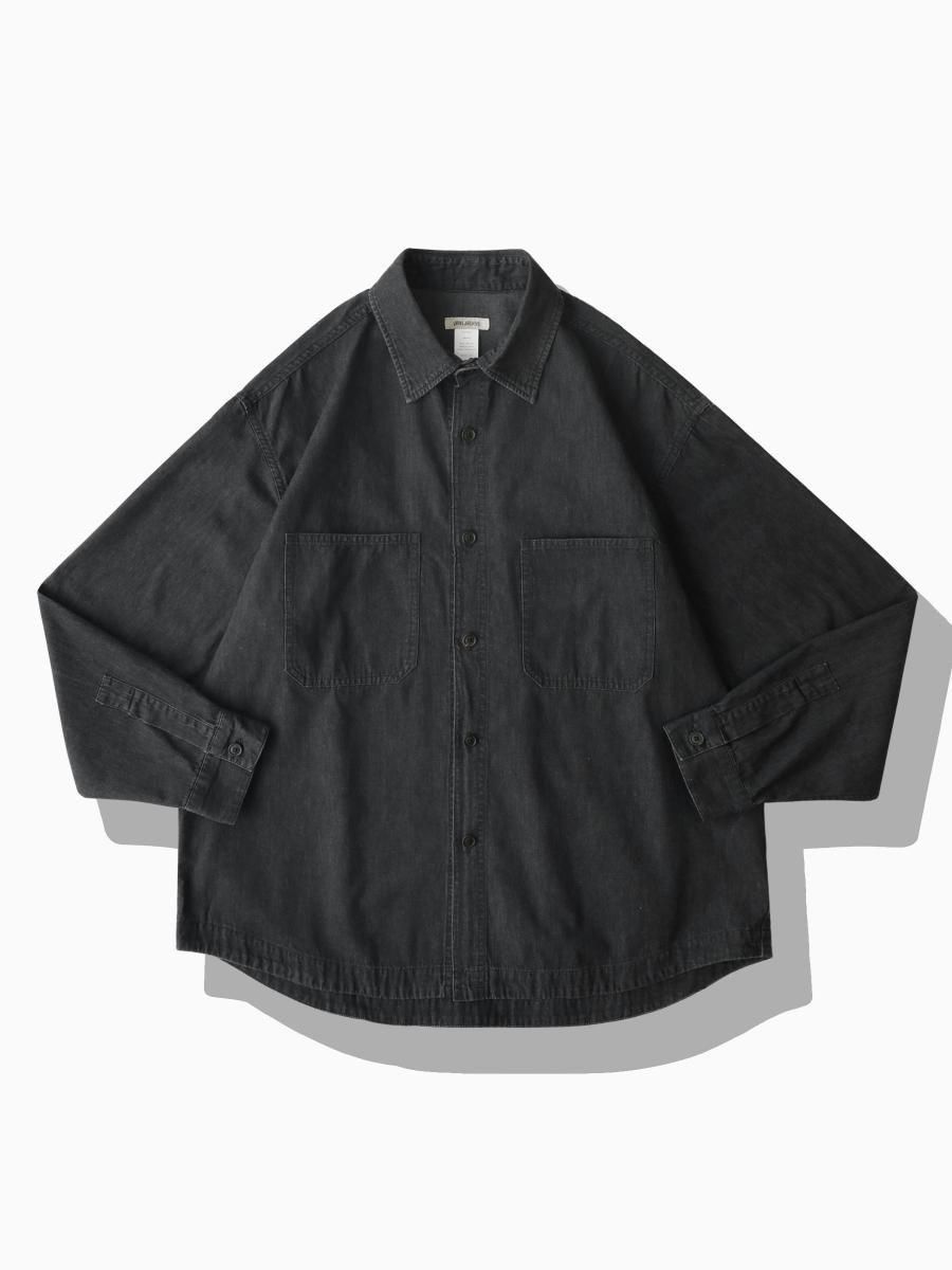 BRAND : VAINL ARCHIVE<br>MODEL : ND-SH<br>COLOR : BLACK