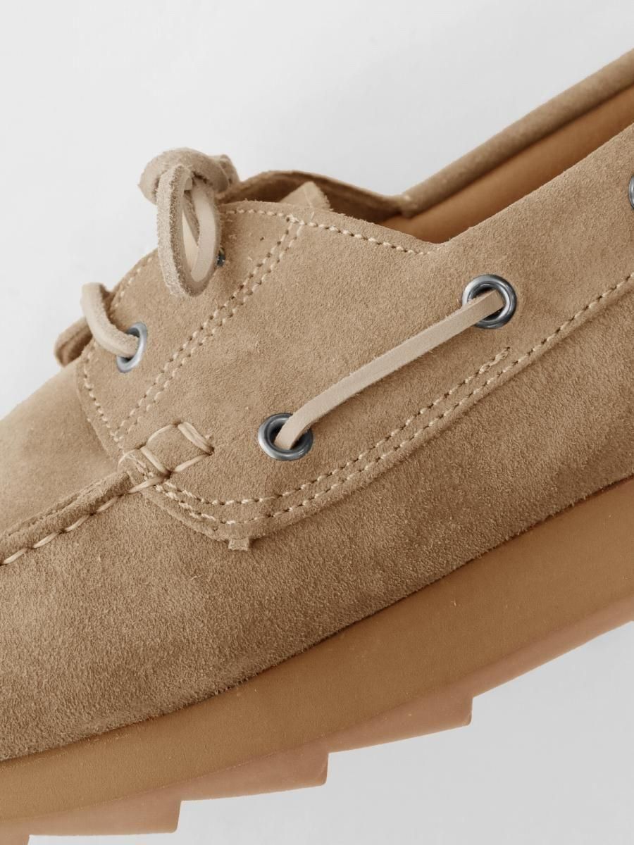 NONNATIVE - ノンネイティブ / OFFICER DECK SHOES COW LEATHER