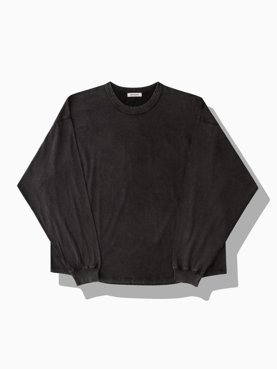 BRAND : VAINL ARCHIVE<br>MODEL : C-CREW-D<br>COLOR : BLACK