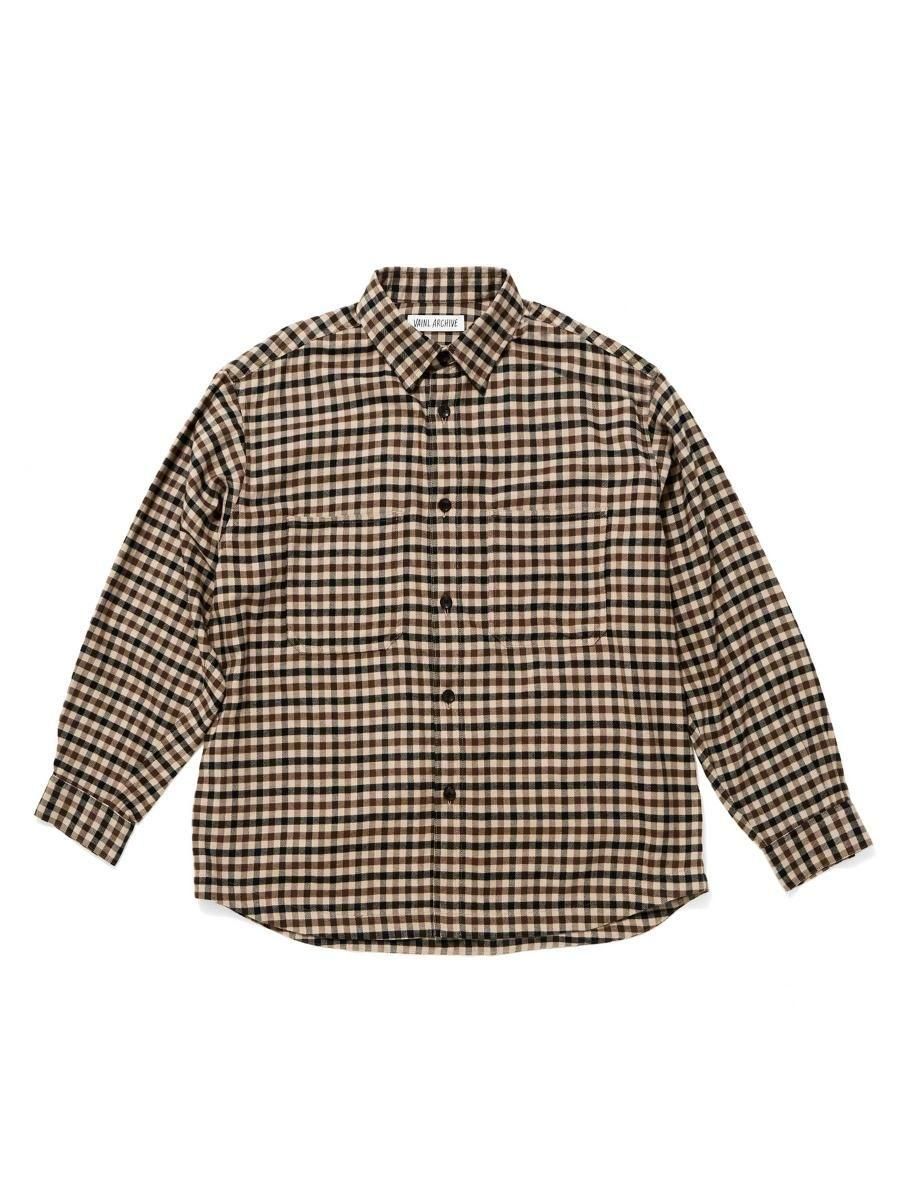 BRAND : VAINL ARCHIVE<br>MODEL : ND-SH<br>COLOR : CHECK